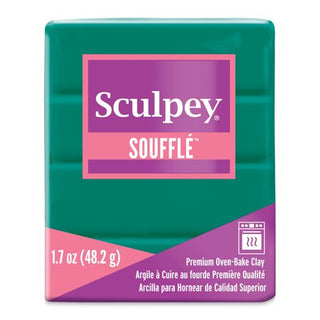 Sculpey Souffle - 1.7 oz bar  Jade