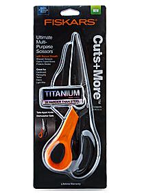 Fiskars cuts + more 9in scissors