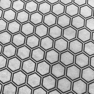 Honeycomb- Underglaze Transfer Sheet Back