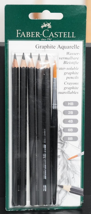 GRAPHITE AQUARELLE 5 GRADES/CD