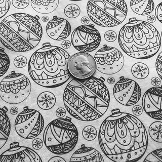 Ornaments - Underglaze Transfer Sheet Black