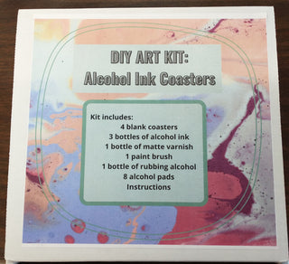 Alcohol Ink coaster Kit
