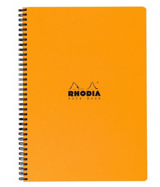 Rhodia wirebound dot grid notebook