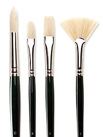 Winsor & Newton Winton Hog Brushes Long Handle