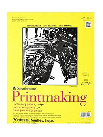 Strathmore Printmaking Lightweight Pad  300 Series  5in x 7in 40 Sheets