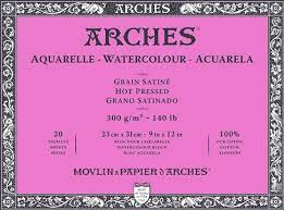 Arches Aquarelle Watercolor Block