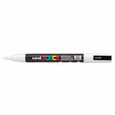 Posca extra fine tip marker white – theblokdsm