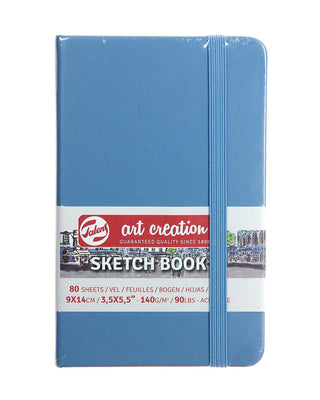 Art Creations Sketchbooks 140 g lake blue 9 cm x 14 cm