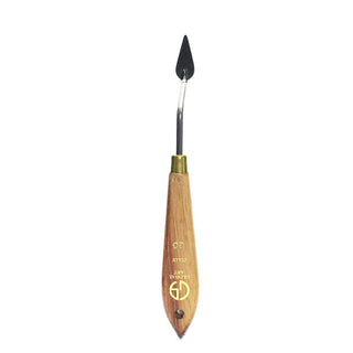 Teardrop shaped painting knives