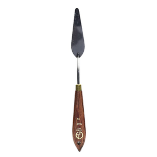 Teardrop shaped painting knives