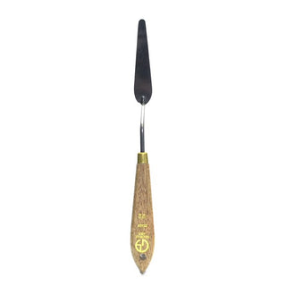 Teardrop shaped painting knives