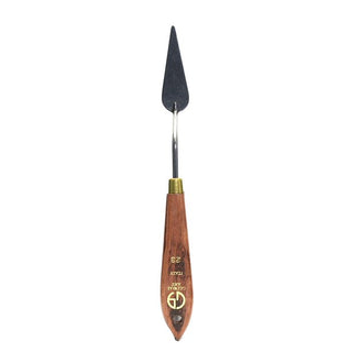 Teardrop shaped painting knives