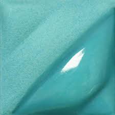 V327: Turquoise Blue  Amaco Velvet Underglaze